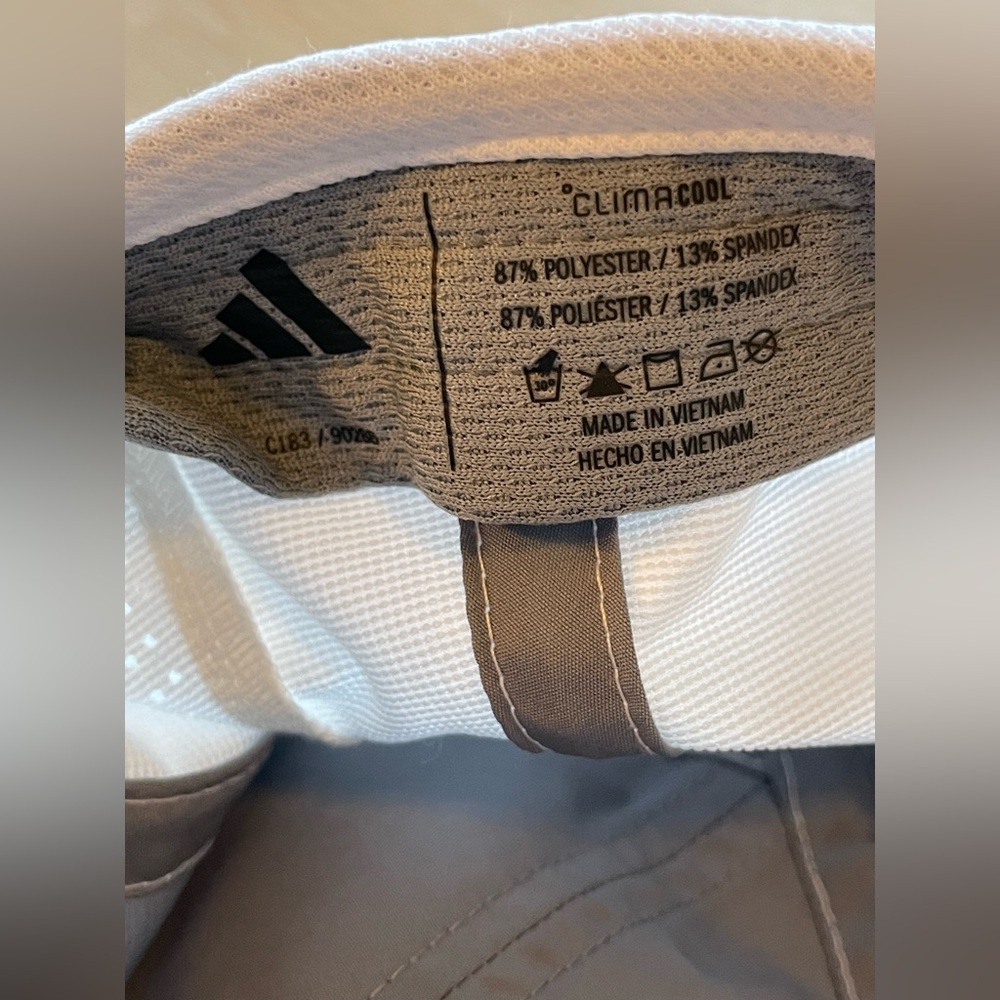 Adidas ClimaCool White and Gray Cap - Picture 3 of 4